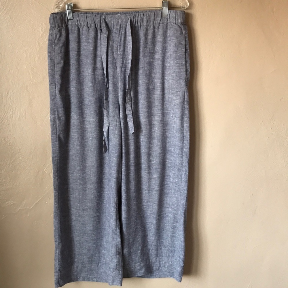 Marine Layer Wide Leg Hemp Beach Pants Size Large